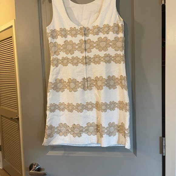 White and gold mini dress - Picture 8 of 8